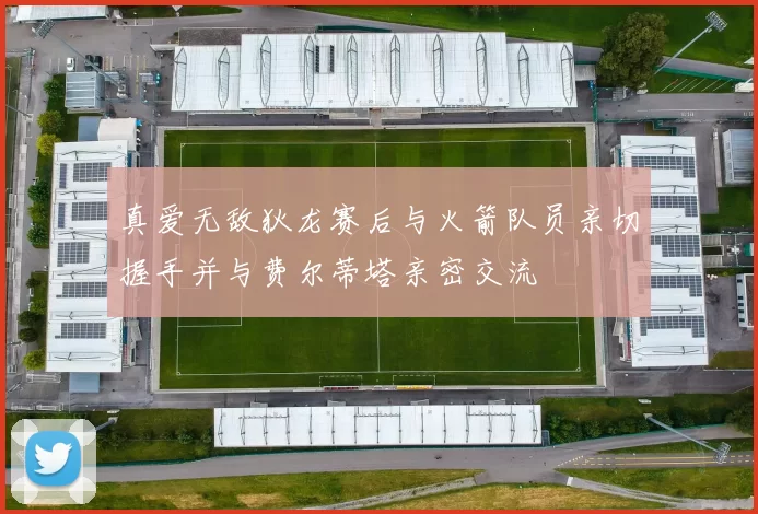 真爱无敌狄龙赛后与火箭队员亲切握手并与费尔蒂塔亲密交流